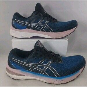 Asics GT-2000 Athletic F820222 Running Shoes Flytefoam Blue Black US 10 UK 8